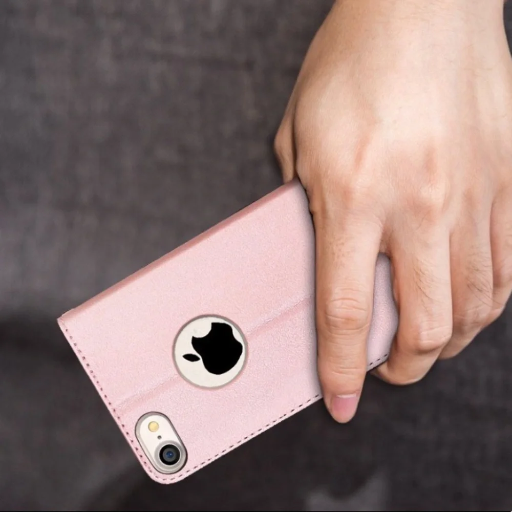 New iPhone 7 rose gold wallet case
